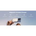 UGREEN - Mini batterie externe magnétique sans fil 20 W 10 000 mAh - Blanc-Plage de Fréquence : Le chargeur portable magnétique fonctionne dans une plage de fréquence de 0.1102MHz à 0.205MHz, garantissant une performance de recharge fluide et efficace.