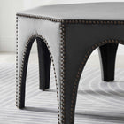 Modway - Victory Performance Velvet Ottoman - Gris-Rembourrage en mousse