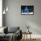 Rasmus Dahlin 20x29 Buffalo Sabres - Toile encadree - 31" x 22"-Prêt à accrocher - livré entièrement assemblé