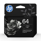 HP - Cartouche d'encre d'origine, noir 64 (N9J90AN#140)-Couleur : noir