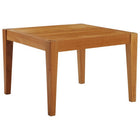 Modway - Northlake Terrasse extérieure Bois de teck de qualité supérieure A Table d’appoint - Naturel-Table d’appoint extérieure patio
