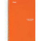 Five Star - Cahier à 2 sujets de qualité supérieure - 9-1/2 po x 6 po - 80 Feuilles - Couleurs assorties-80 feuilles (160 pages)