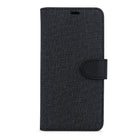 Etui 2 in 1 Folio Noir/Noir pour iPhone 11-Espace pour 3 emplacements pour cartes et de l'argent