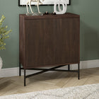 Hudson&Canal - Meuble d'appoint Brighton , 71 cm de largeur, brun aulne-Fabriqué à partir de matériaux MDF robustes dans une finition brun aulne