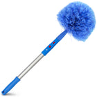 Gritt Commercial - Brosse chasse-toiles - Brosse pour coins de 6 11/16 po - Manche de 20 po - Lot de 3-Matériau du manche : aluminium