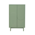 Manhattan Comfort - Ella 31,5 po Buffet Moderne d’Appoint - Vert Sauge-Buffet moderne d’accent pour salle à manger, salon et chambre