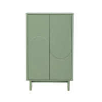 Manhattan Comfort - Ella 31,5 po Buffet Moderne d’Appoint - Vert Sauge-Buffet moderne d’accent pour salle à manger, salon et chambre