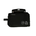 Valise de voyage TUCCI Italie Sac d’accessoires numériques - Noir-Design élégant et compact - parfait pour les déplacements organisés et les trajets quotidiens