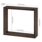Hudson&Canal - Console Osmond 91 cm de largeur - Brun aulne-9