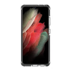 AXS - PROShield etui transparent teste contre les chutes pour Samsung Galaxy S21 Ultra, Noir-Fabrique avec un revêtement anti-rayures et anti-jaunissement