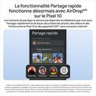 Google - Pixel 10a Phone - 128 Go - Noir volcanique - Débloqué-Le Google Pixel 10a résiste aux chutes, aux rayures et aux éclaboussures grâce à une protection IP68 contre l'eau et la poussière, à des matériaux durables et à un écran robuste en verre Gorilla Glass 7i de Corning 