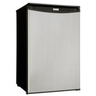 Danby - Réfrigérateur compact de 4,4 pi³ - Acier inoxydable-3 tablettes en verre réglables pleine largeur