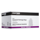 Coastwide Professional - Sacs à ordures - réguliers - 35 po l x 50 po L - transparents - Paquet de 200-Très résistants aux perforations et aux déchirures