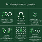 iRobot - Robot Roomba Plus 505 avec combo AutoWash-Aspiration puissante. Lavage intense. Dévore les dégâts, des miettes aux traces de pattes, avec 70x plus d’aspiration (Par rapport aux robots Roomba série 600), les tampons de vadrouille DualClean avec PerfectEdge, SmartScrub, une brosse multisurface en caoutchouc et une brosse laté