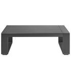 Modway - Lirienne Terrasse extérieure Aluminium Table basse - Gris-6