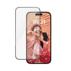 PanzerGlass - Ultra-Wide Fit Protecteur d'écran pour iPhone 15 - Transparent-Ultra-Wide Fit Scratch protège votre appareil des rayures