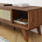 Modway - Soma 60 po Meuble TV, Noyer-MDF et panneau de particules