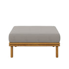 Modway - Wren Terrasse extérieure Bois de teck Ottoman in Bois flotté naturel-7