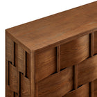 Modway - Foundry Design tissé Armoire de rangement buffet - 71 po - Noyer-9