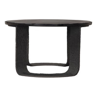 Zuo - Divin Table basse - Noir-Bois de santal recyclé au charme authentique et durable