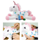 Bouncyband - Jouet d'activité sensorielle Abeille occupée - Licorne-APAISANT : La peluche super douce et câline réduit l'anxiété en occupant les doigts, libérant l'énergie accumulée, atténuant le stress, la tension et l'ennui