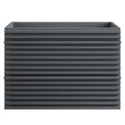Modway - Render Fixation murale de 30" Armoire de toilette de salle de bain (lavabo non inclus) - Gris-Vanité moderne du milieu du siècle