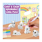 Crayola - Ensemble de chambre à coucher pour bébés animaux Scribble Scrubbie de -NOTE GÉNÉRALE : Nous vous conseillons d'utiliser uniquement les marqueurs lavables Scribble Scrubbie de Crayola pour vos animaux Scribble Scrubbie