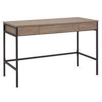 Hudson&Canal - Bureau Evans 48" - Chêne gris vieilli-Un design moderne du milieu du siècle pour votre entrée, votre salon, votre bureau et plus encore