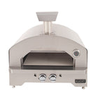 Kucht - Four à pizza portatif au propane pour l’extérieur Napoli - Acier inoxydable-Alimenté au gaz (prêt pour le propane)
