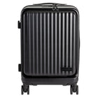 Gry Mattr - Bagage à main hybride à 4 roulettes - Noir mat-Roulettes doubles à 360 degrés pour une maniabilité accrue