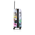 TUCCI Italy - New York Love Art 3 pièces valise-Dimensions du bagage à main 20 » - Intérieur : 20 » de largeur x 13 » de largeur x 7,6 » de haut, extérieur : 22,8 » de largeur x 13,7 » de large x 8,2 » de h, poids : 6,17 lbs
