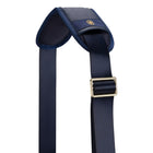 SwissGear - Sac de voyage - 15 x 19 po - Bleu Marine-Compartiment inférieur rembourré en cuir végétalien grainé pour chaussures, articles de toilette ou autres objets