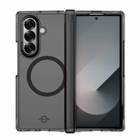 ITSKINS - Étui Hybrid_R Hinge avec MagSafe pour Galaxy Z Fold 7 – Fumé/Transparent-Protection de charnière amovible