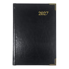 Brownline - 2027 agenda quotidien Executive avec reliure cousue – 7 1/8 po x 4 7/8 po – couleurs assorties – trilingue-Horaire de rendez-vous de 7 h a.m. à
6 h p.m., à intervalles de 30 minutes