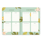 Orange Circle Studio - 2027 Agenda mensuel de poche - Fruit & Flora -  4.5" x 6.5" - Couleur assortie - Anglais-Contient des mots d’encouragement