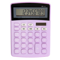 Pep Rally - Calculatrice - violet-Calculatrice de bureau à écran ACL incliné à 10 chiffres facile à lire