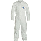 Dupont Personal Protection, Combinaisons Tyvek 400, 4T-Grand, Blanc, Tyvek, paquet de 6-Couleur Blanc