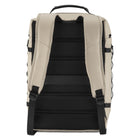 Tucci Italy - Sac à dos DashPack pour portable - Moyen - Beige-Manchon de trolley inclus – Parfait pour les voyages à l’aéroport et d’affaires