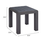 Zuo - Rolig Table d’appoint - Noir-6