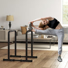 Soozier - Barres pour pompes-Six niveaux de largeur entre 50 et 62 cm s'ajustent pour le confort de l'utilisateur 