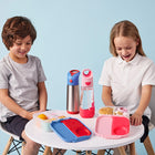 b.box - Mini Lunchbox - Bleu Flamme-Conseils P'entretien : Lavable au lave-vaisselle (panier supérieur uniquement, jusqu'à 60 °C)