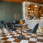 Zuo - Leith Chaise de salle à manger - Noir - Ensemble de 2-Supporte jusqu'à 250 lb
