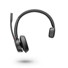 HP - Casque USB-A Poly Voyager 4310 certifié Microsoft Teams + dongle BT700-Conversez en toute simplicité grâce à une portée sans fil Bluetooth allant jusqu'à 50 mètres grâce à l'adaptateur USB BT700 inclus.