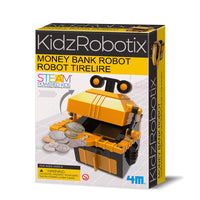 4M - Robot Tirelire (version française)-Un projet scientifique sympa qui est amusant à faire et enseigne aux enfants comment fonctionnent les circuits de base.