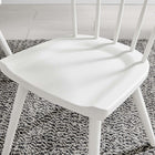 Modway - Sutter Fauteuil d’appoint de salle à manger - Blanc-Capsules de pied non marquées