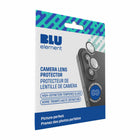 Blu Element - Protecteur d'objectif invisible 1 par 1 pour iPhone 16/16 Plus-Alignement facile : Assure une installation précise et sans effort