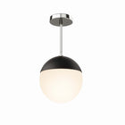 Modway - Stellar 1-Lumière Lumière suspendue - Nickel poli à l’opale-Tiges suspendues réglables en hauteur