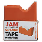 JAM PaperMD – Dévidoir à ruban moderne, orange-Dimensions : 4,5 x 2,5 po