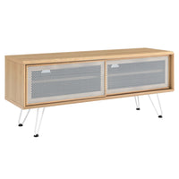 Modway - Nomad 47 po Meuble TV, Chêne-Meuble TV moderne industriel