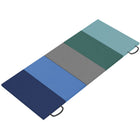 Soozier - Tapis De Gymnastique Pliant 6 pi Avec Poignées De Transport - Couleurs Mixtes-Un rembourrage épais offre une protection des articulations et un confort  